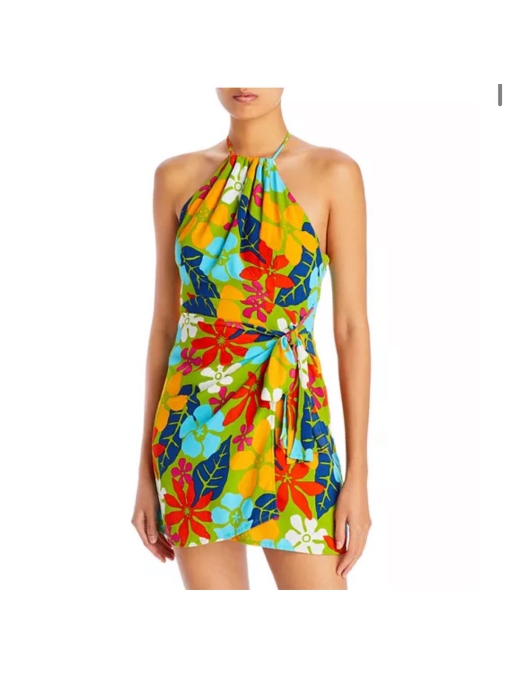 BRAND NEW Faithfull the Brand Halter Mini Dress